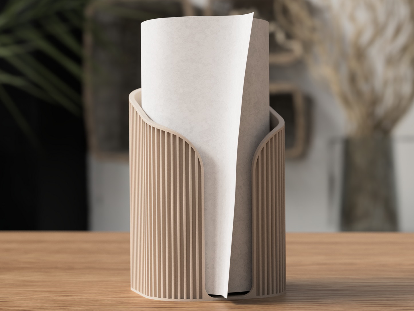 03 🕯️ | Paper Towel Holder 'Japandi'